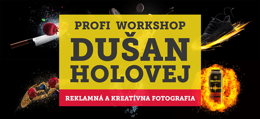 Workshop reklamnej a kreatívnej fotografie Dušan Holvej MQEP