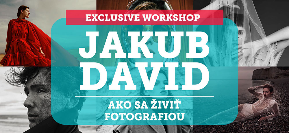 Workshop: Jakub David - Ako sa živiť fotografiou - Studio Zweng